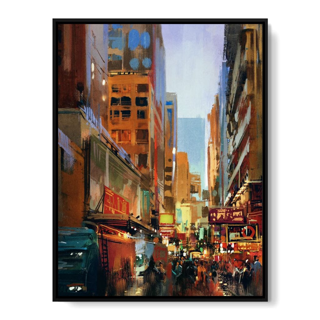 Pyrgonia City Canvas Wall Art