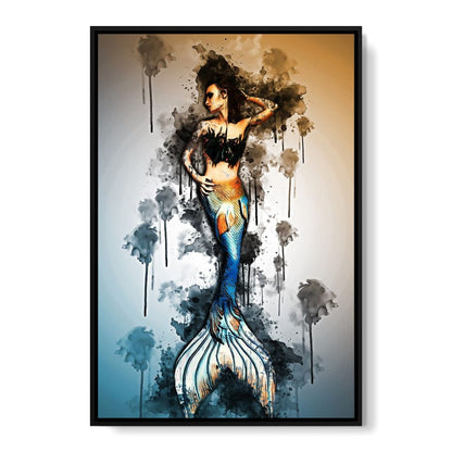 Mermaid Canvas Wall Art