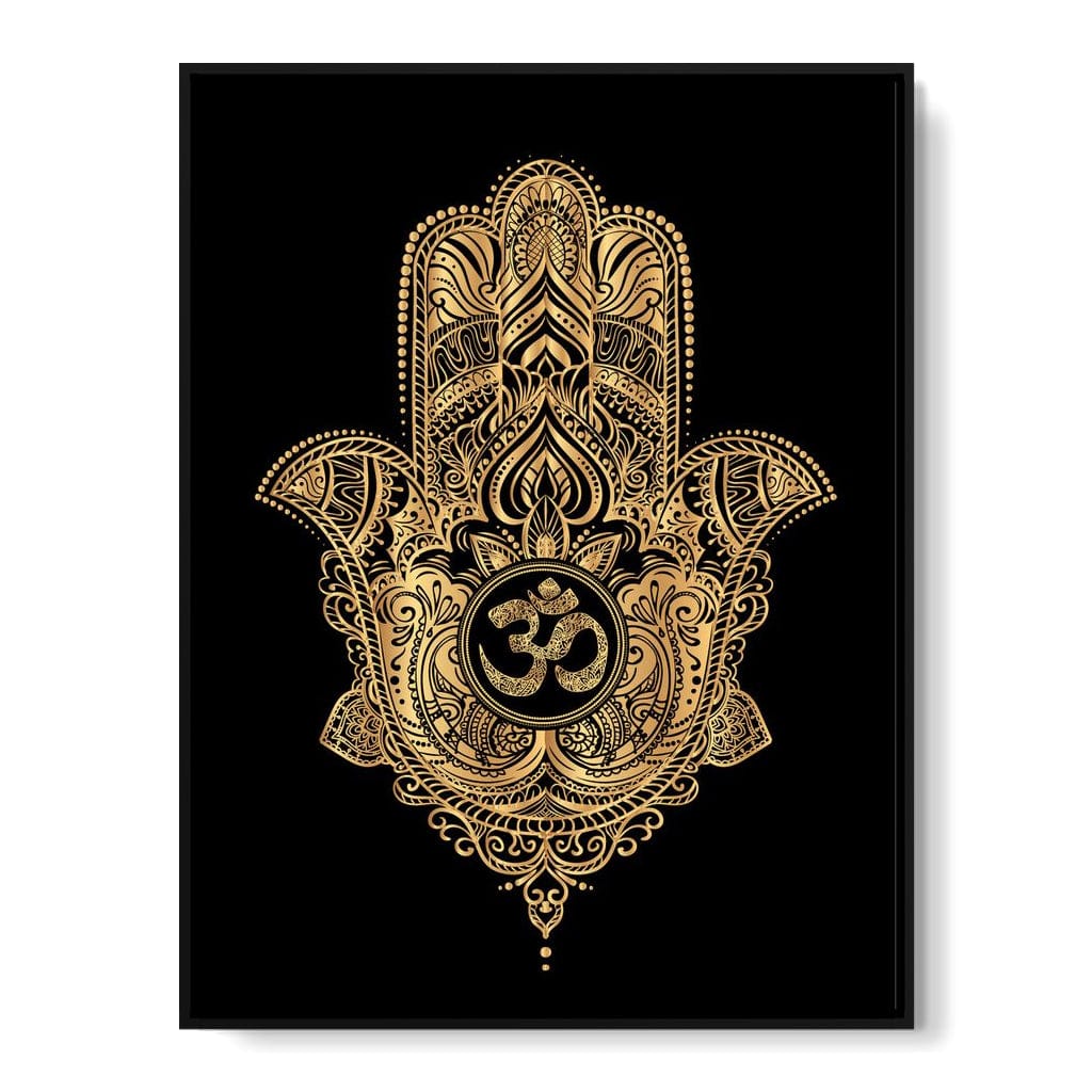 Hand of Fatima Canvas Wall Art