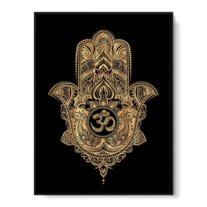 Hand of Fatima Canvas Wall Art