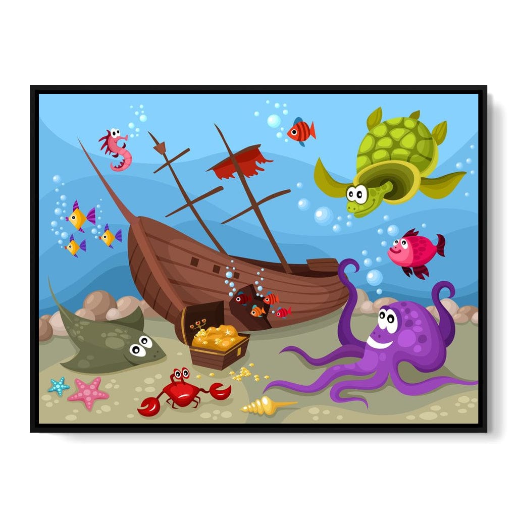 Sunken Treasure Canvas Wall Art
