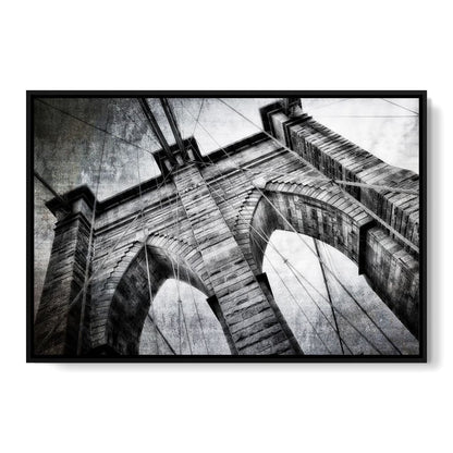 Brooklyn Bridge Arch Canvas Wall Art