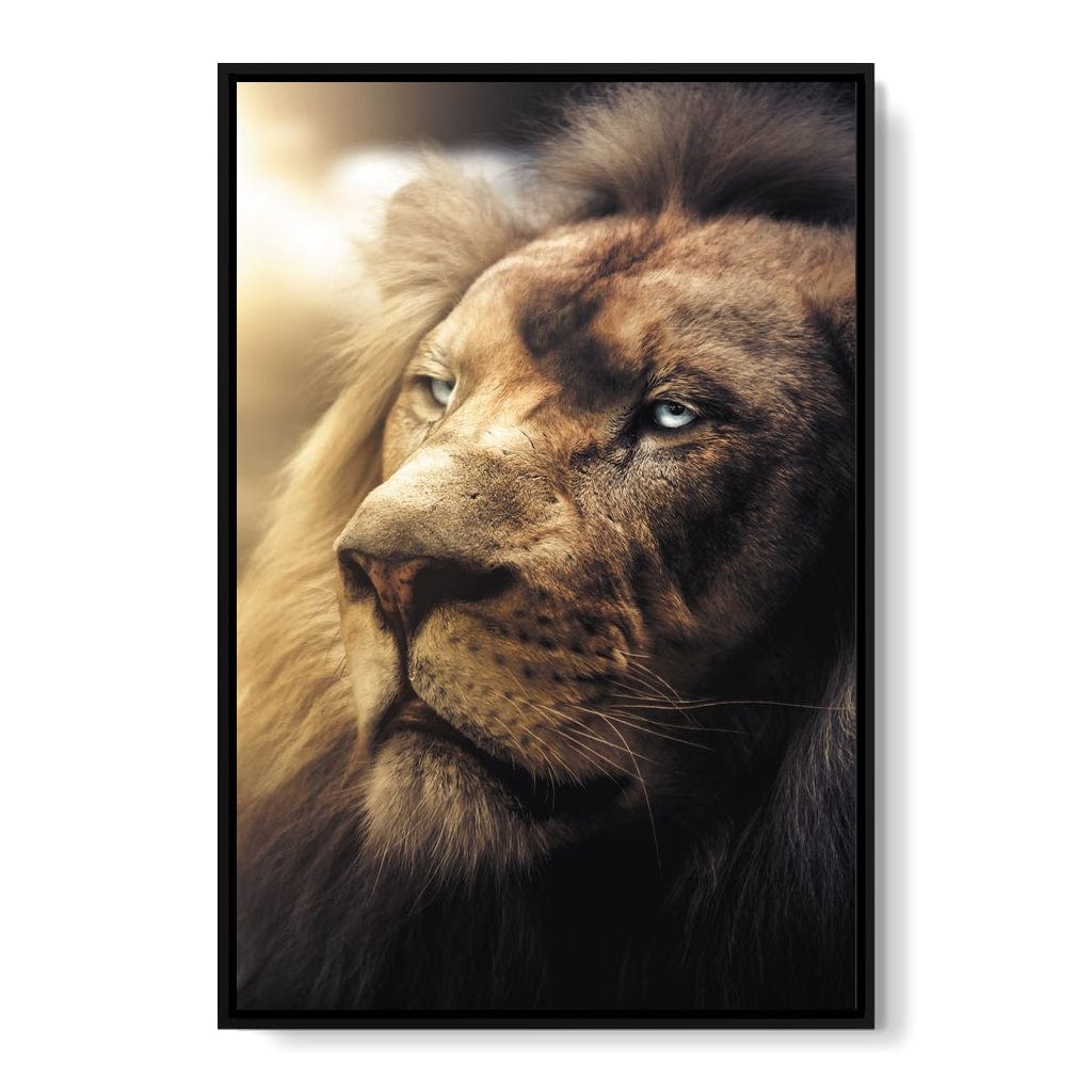 Lion Boss Canvas Wall Art