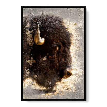 American Bison Canvas Wall Art