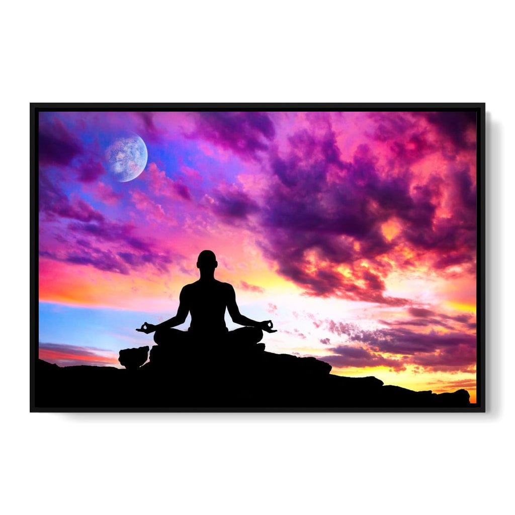 Master of Yoga Canvas Wall Art