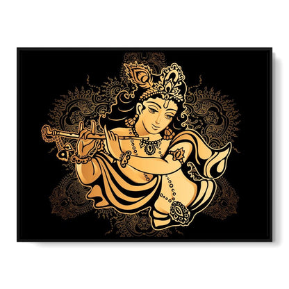 Hare Krishna Canvas Wall Art
