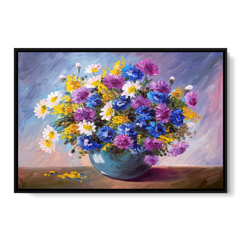 Bouquet of Wildflowers Canvas Wall Art