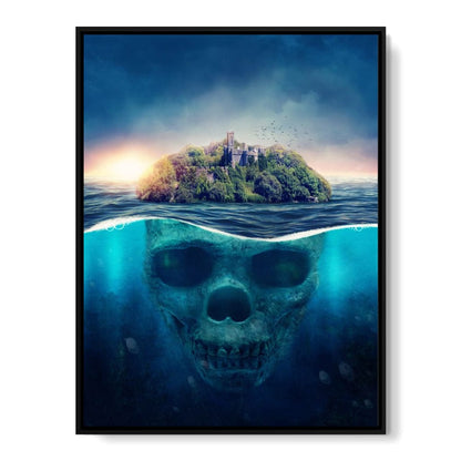 Skull Island Canvas Wall Art