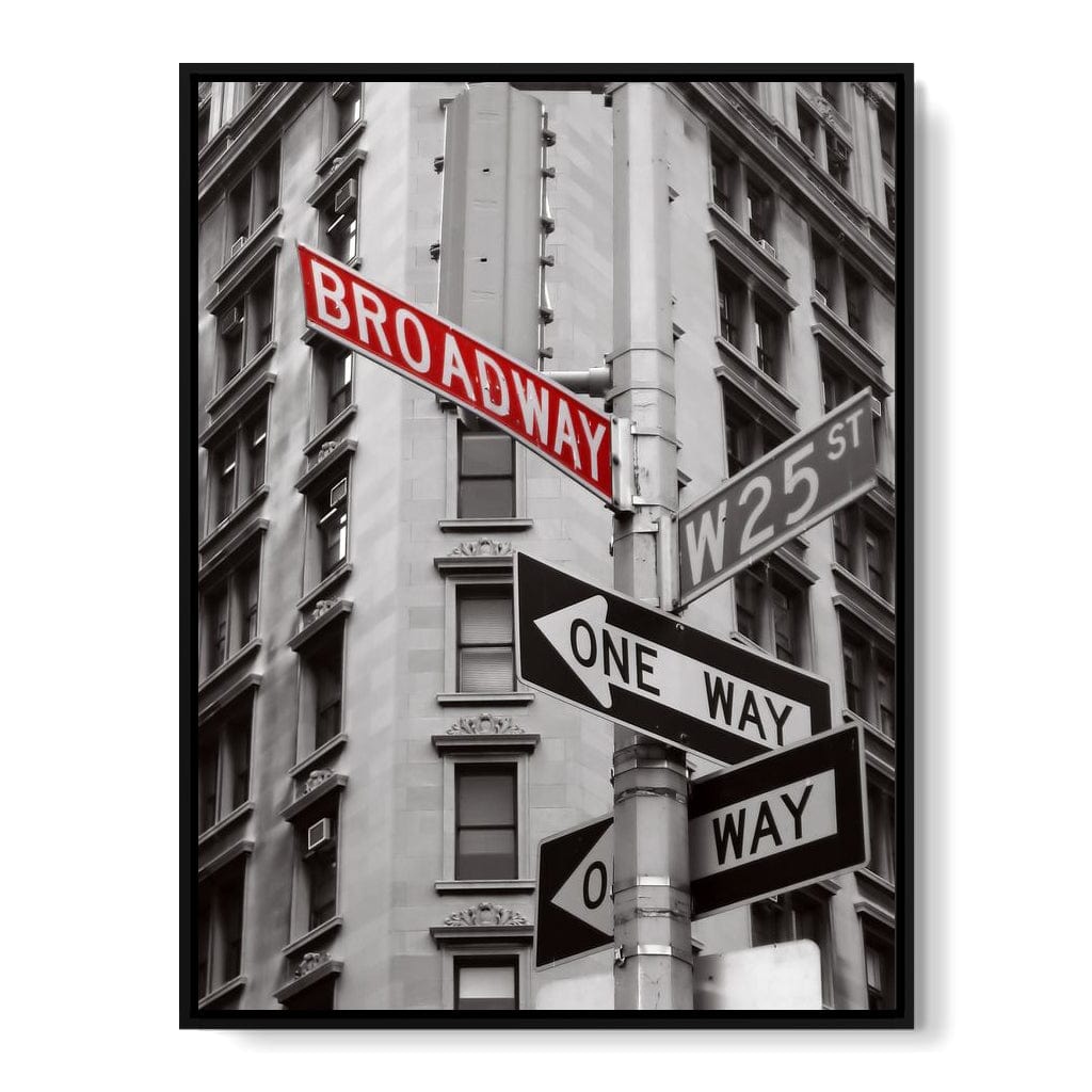 Broadway Canvas Wall Art