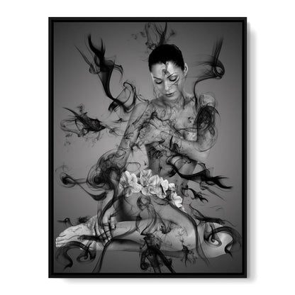 The Smoke Collection 07 Canvas Wall Art