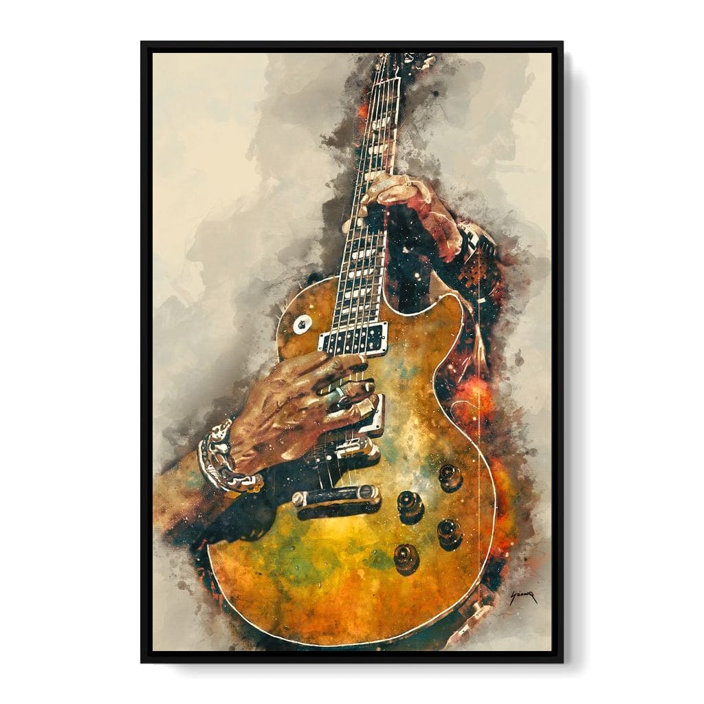 Slash's Electric Guitar Canvas Wall Art