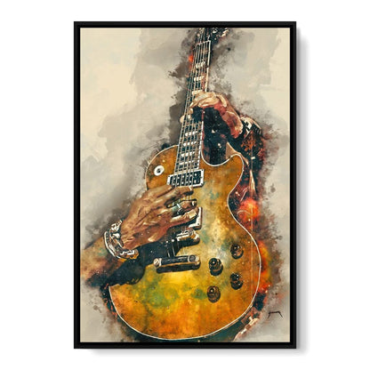 Slash's Electric Guitar Canvas Wall Art
