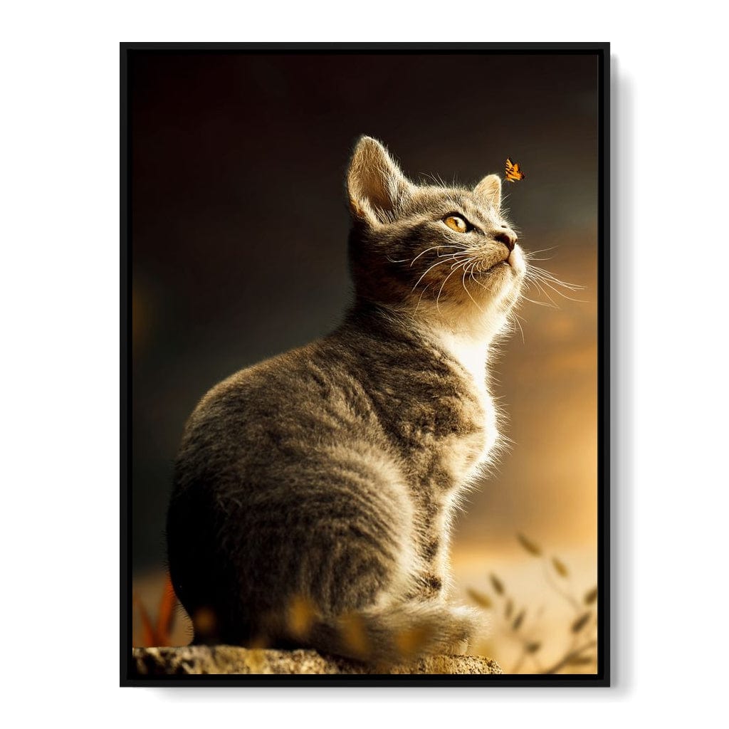Cat Canvas Wall Art