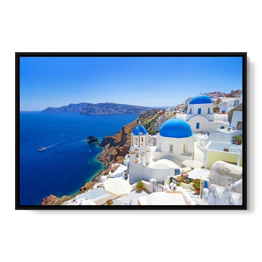 Santorini Canvas Wall Art
