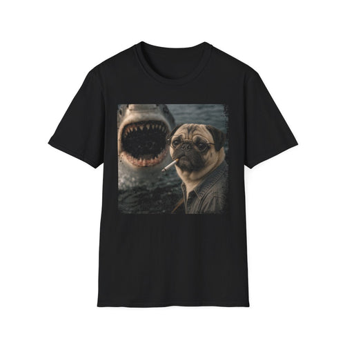 Pug and Shark Tee
