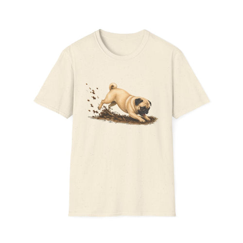 Pug Excavating Mode On Tee
