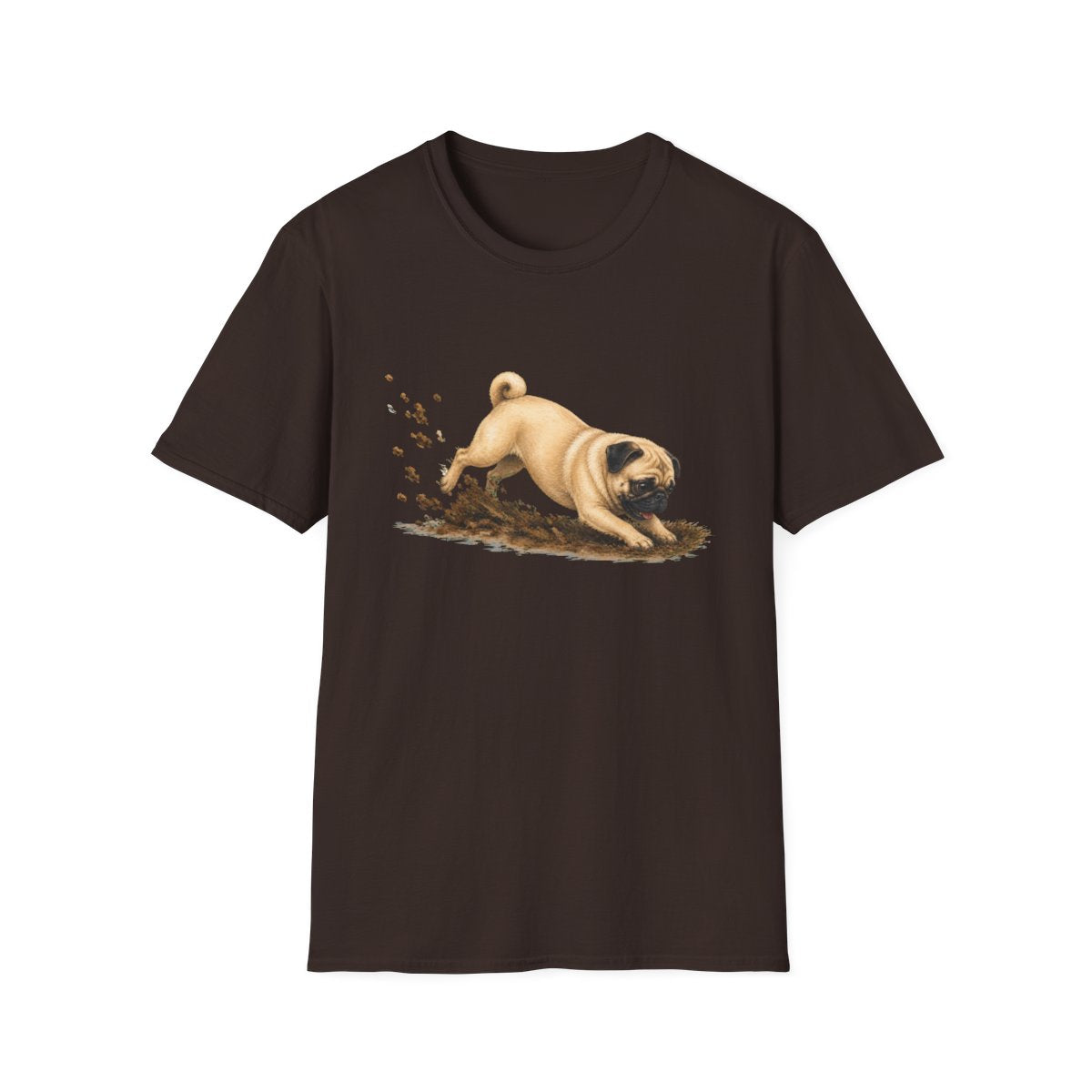 Pug Excavating Mode On Tee