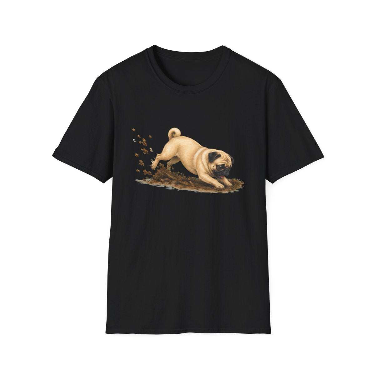 Pug Excavating Mode On Tee