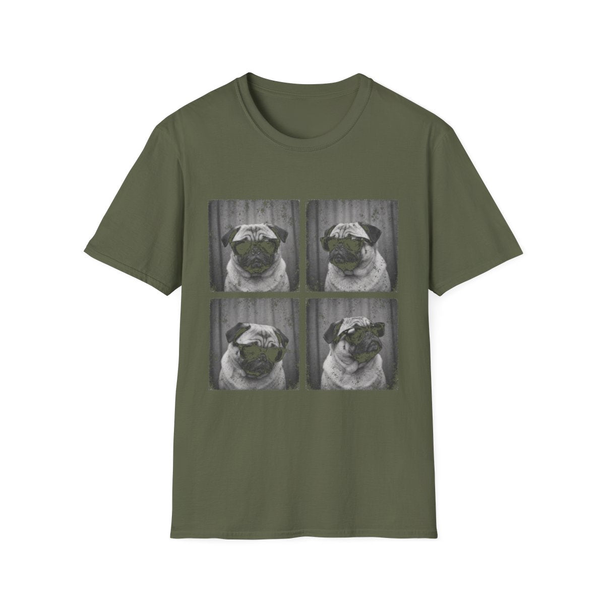 Pug Photo Booth Tee