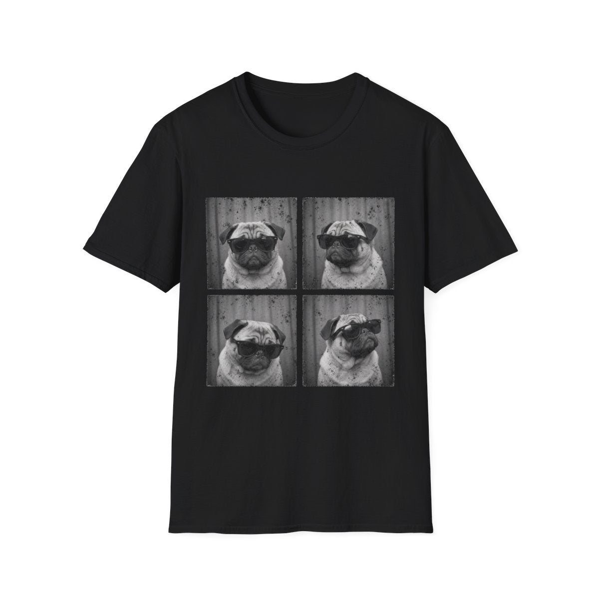 Pug Photo Booth Tee