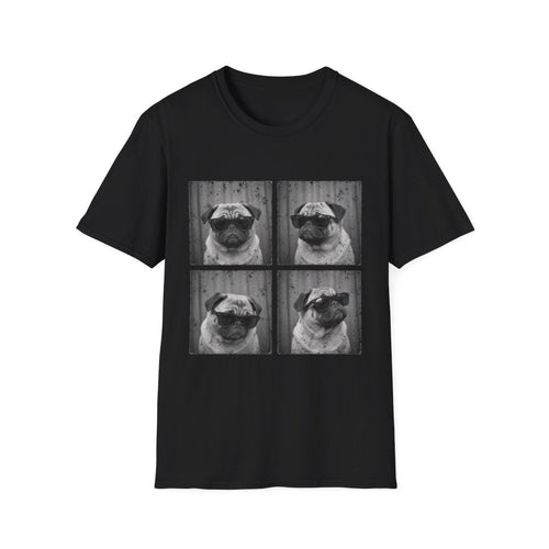 Pug Photo Booth Tee