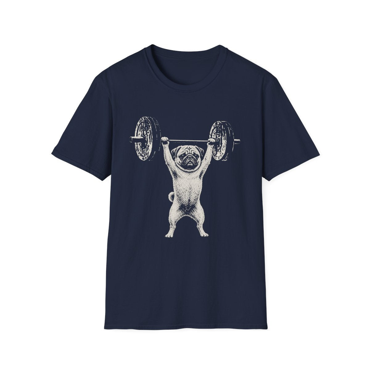Pug Powerlifting Tee