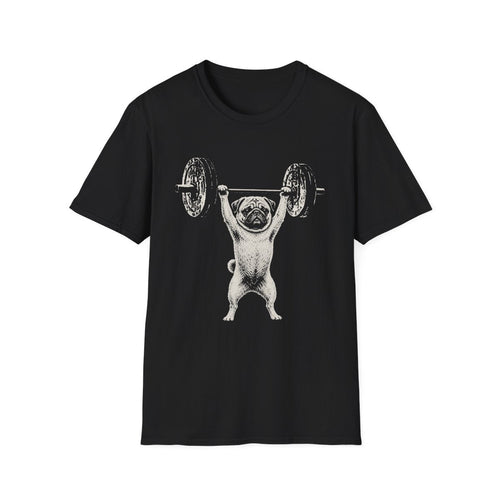 Pug Powerlifting Tee