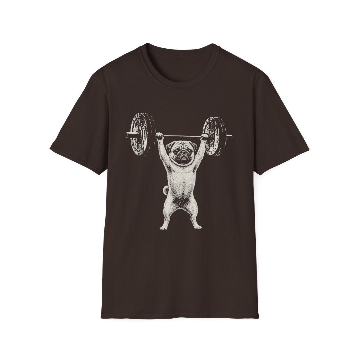 Pug Powerlifting Tee