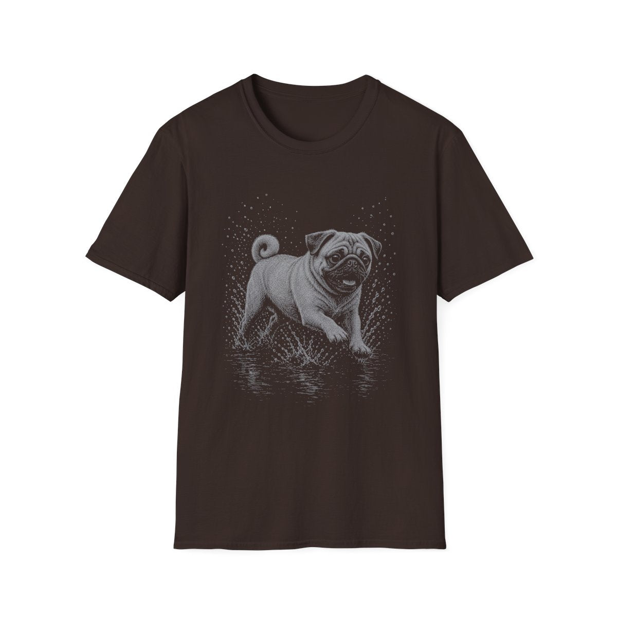 Pug Water Run Tee