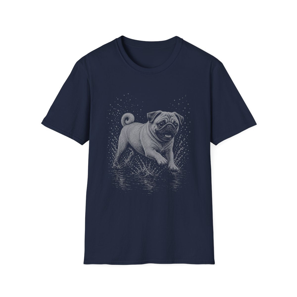 Pug Water Run Tee