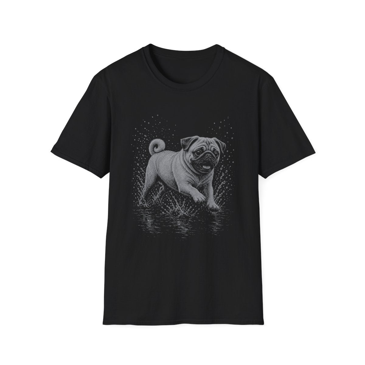 Pug Water Run Tee