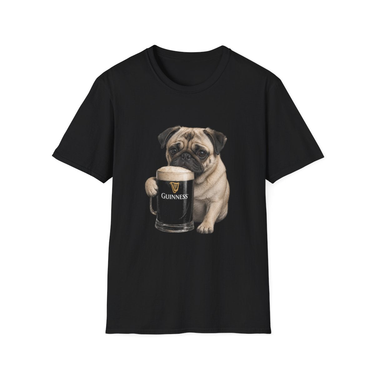 Pug With A Pint Tee