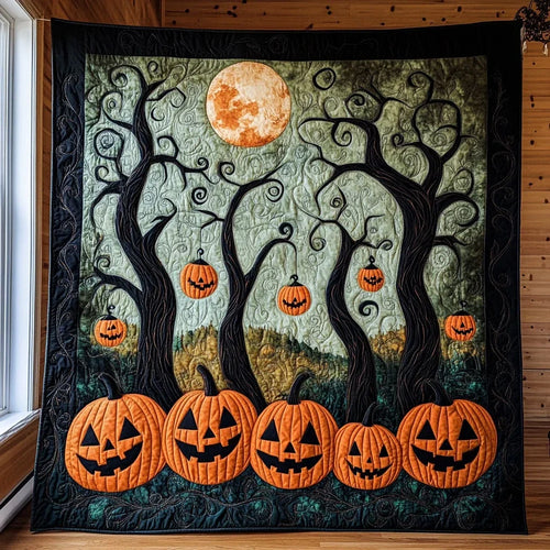 Pumpkin Grove Quilt Blanket