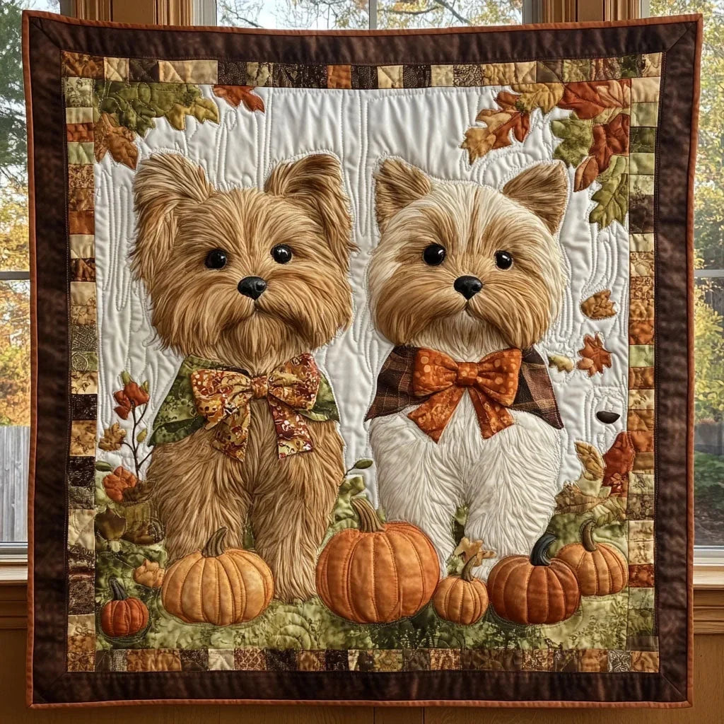 Pumpkin Pals Quilt Blanket
