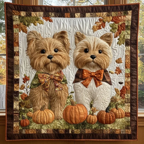 Pumpkin Pals Quilt Blanket