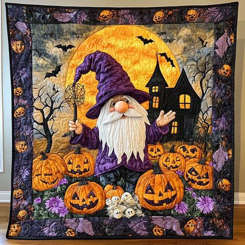 Pumpkin Spell Quilt Blanket