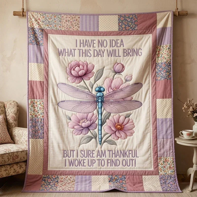 Pure Awakening Quilt Blanket - Quilted Blanket by Wild and Way