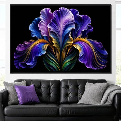 Purple Reign Canvas Wall Art