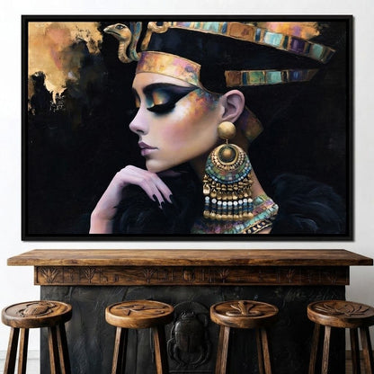Ancient Egyptian Woman Canvas Wall Art