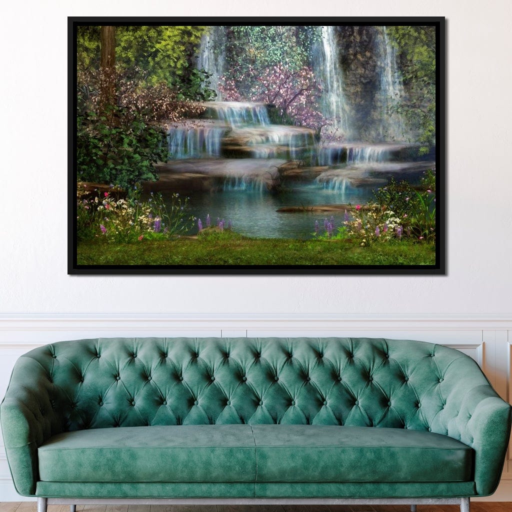 Fairy Cascade Canvas Wall Art