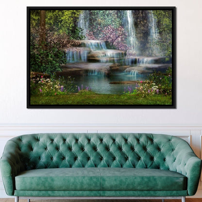 Fairy Cascade Canvas Wall Art