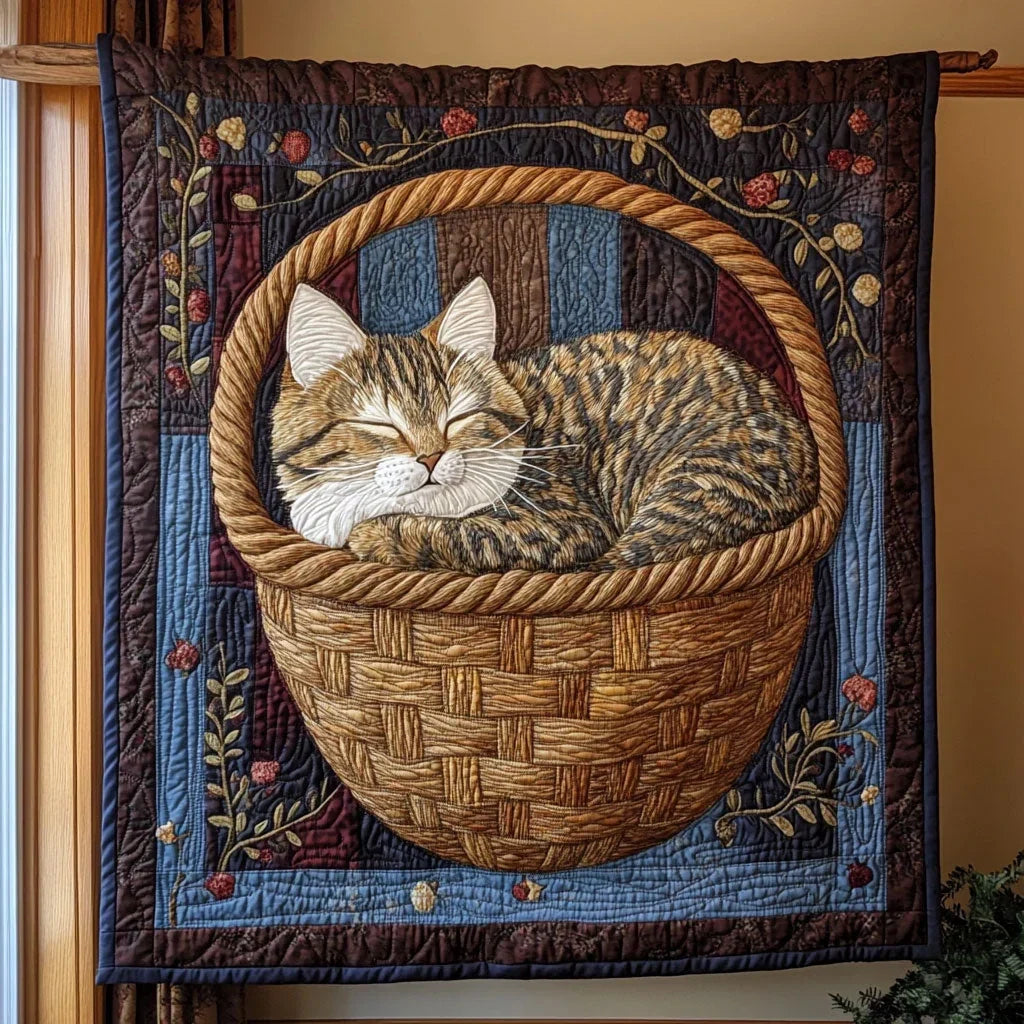 Quiet Basket Quilt Blanket