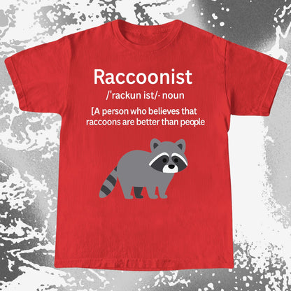 Raccoonist Raccoons Are Better Than People, funny meme tee gift (view 8)