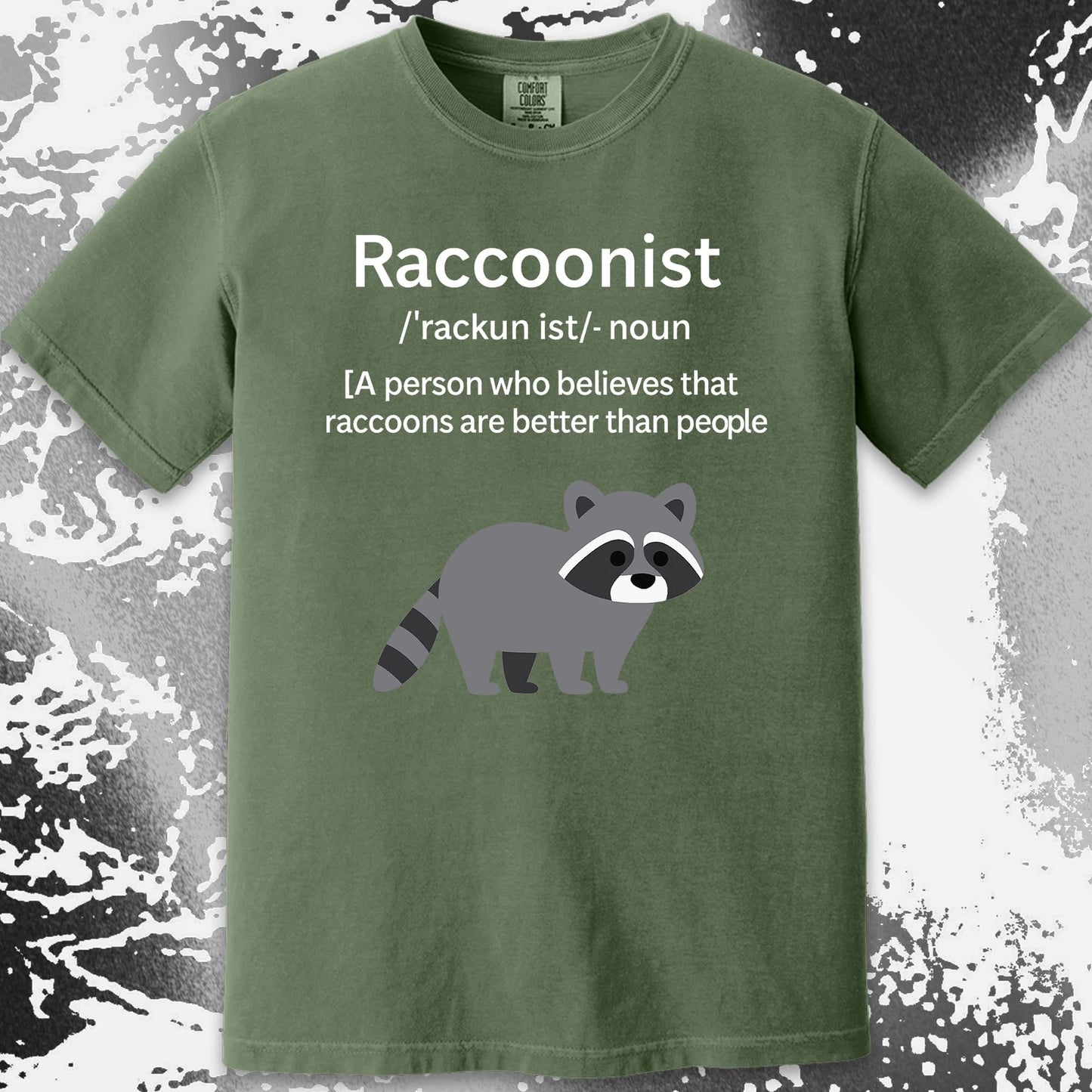 Raccoonist Raccoons Are Better Than People, funny meme tee gift (view 16)