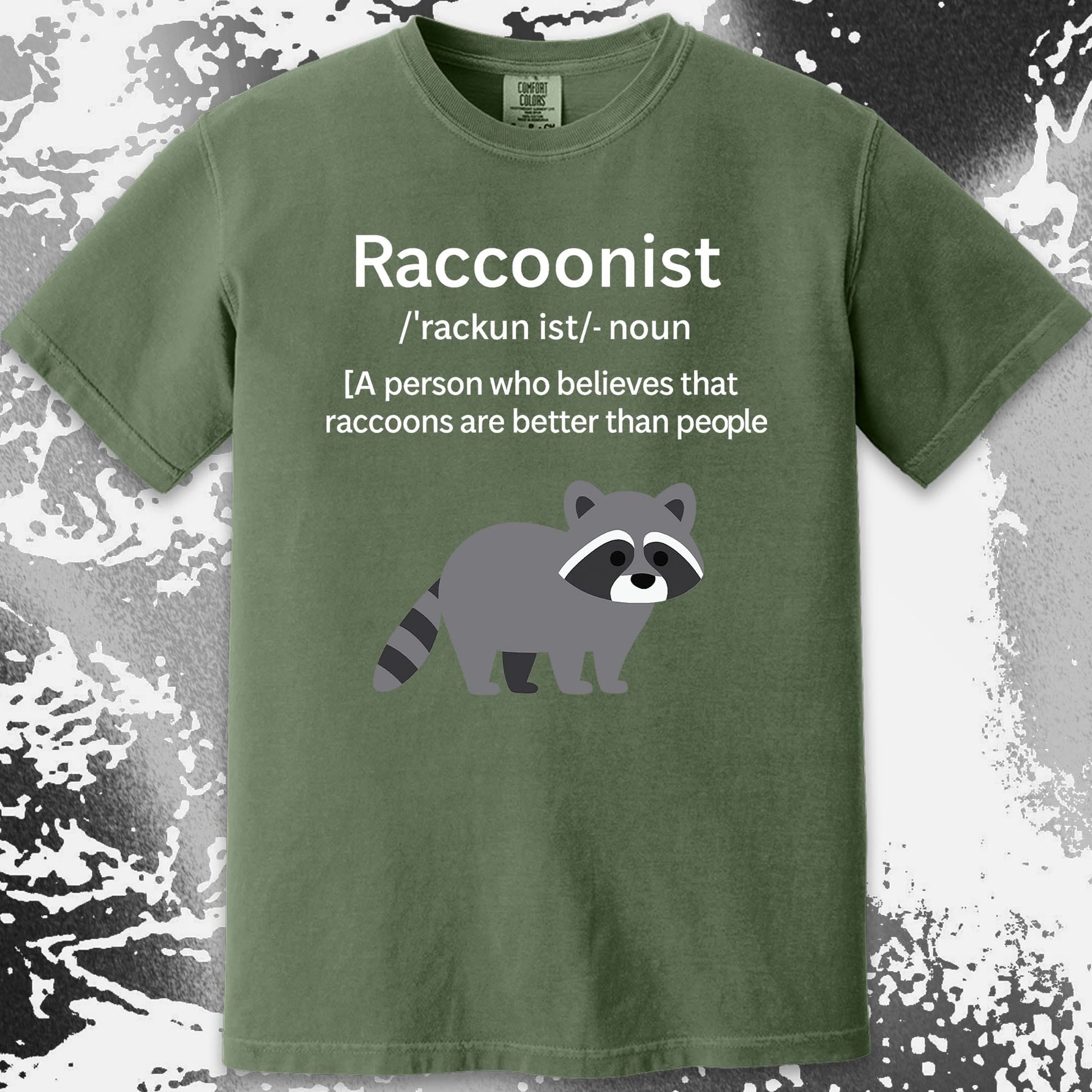 Raccoonist Raccoons Are Better Than People, funny meme tee gift (view 16)