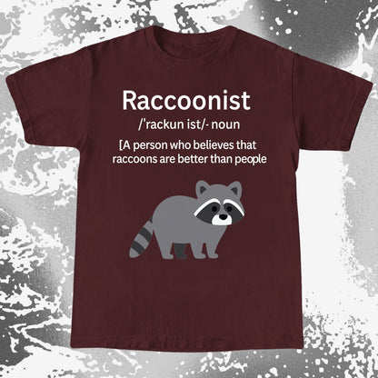 Raccoonist Raccoons Are Better Than People, funny meme tee gift (view 9)