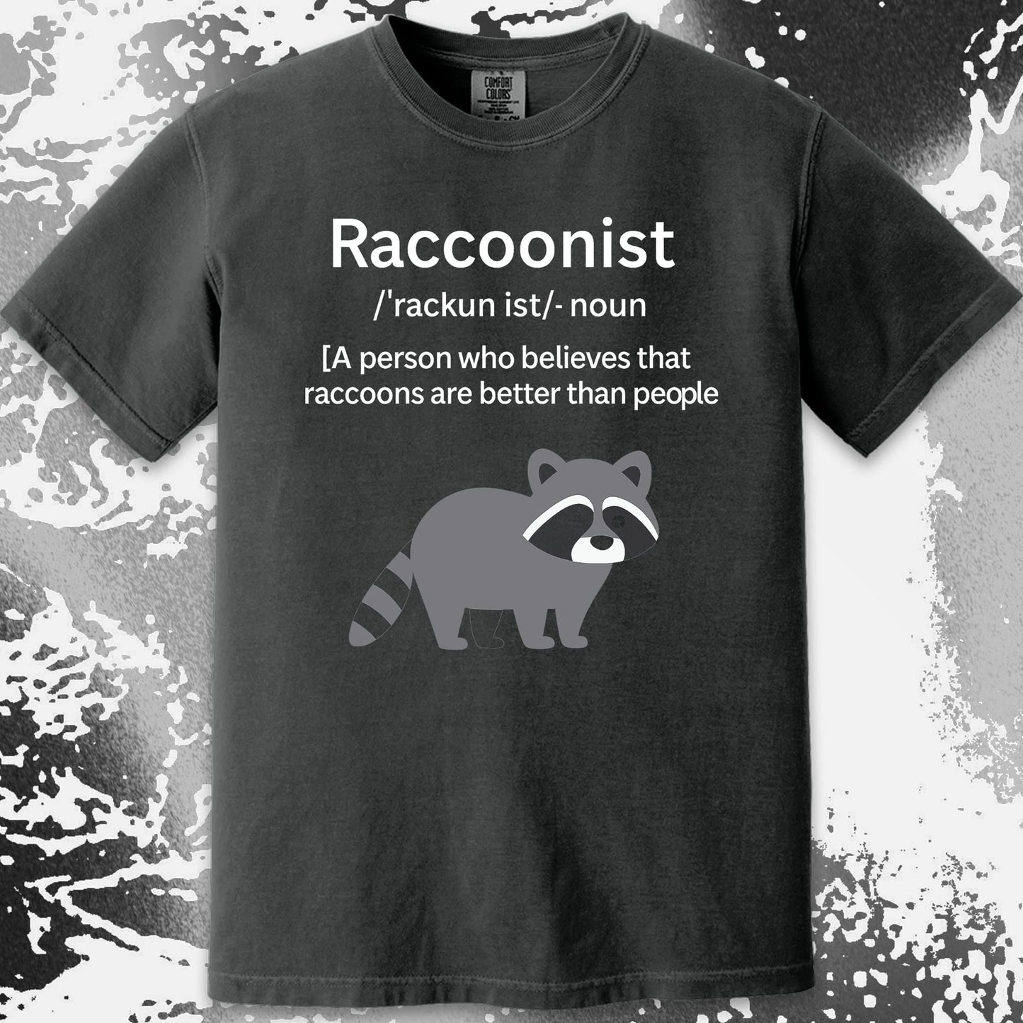 Raccoonist Raccoons Are Better Than People, funny meme tee gift (view 17)