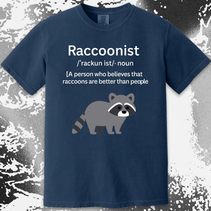 Raccoonist Raccoons Are Better Than People, funny meme tee gift (view 10)