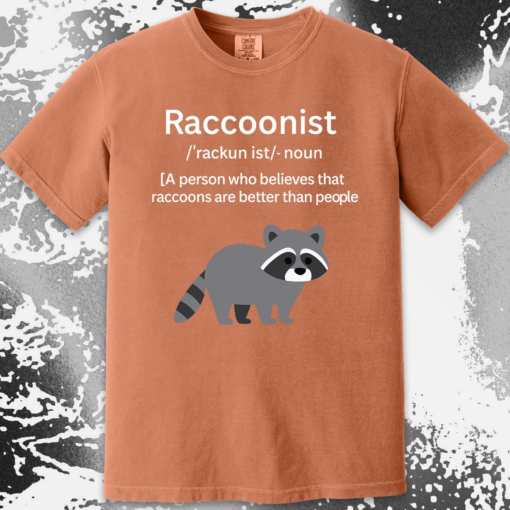 Raccoonist Raccoons Are Better Than People, funny meme tee gift (view 11)