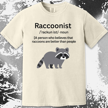 Raccoonist Raccoons Are Better Than People, funny meme tee gift (view 12)